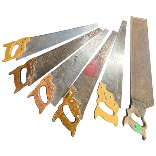 Collection of Various Saws