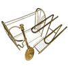 Image 2 : Brass and Brass Tone Bathroom Towel Racks