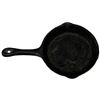 Image 2 : 4 Cast Iron Pans: 2, 5", BSR #5 and 10" with Wood Handle