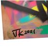 Image 2 : Graffiti Art Monopoly Man Original Art 24x34" Signed JK 2021