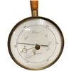 Image 2 : Vintage Airguide Baromoter Brass Wood and Glass Construction
