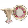 Image 1 : Schumann Cake Plate and Clarie Cliff "Garden Vase"