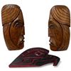Image 1 : 3 British Columbia First Nations Carvings: Two Are Signed "PA" & the Eagle is Signed Jim Jules 2018