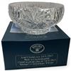 Image 1 : Bohemia Czech Lead Orion Glass Bowl with Box 8" Diameter