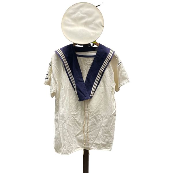 Vintage Royal Canadian Navy Shirt with Cap