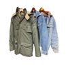 Image 1 : 3 Size 42 Jackets * Down Filled Pioneer, Lee Storm Country and Lee Jean Jacket with Pacific Coast Cr