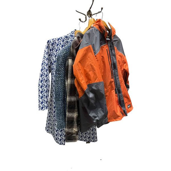 5 Assorted Men's and Women's Coats * Preowned