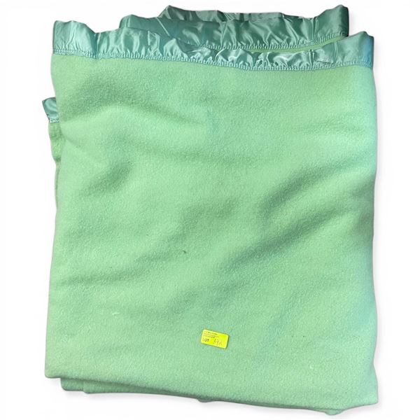 Vintage Green Blanket
