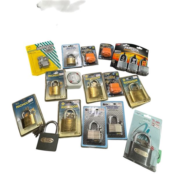 Lot of Padlocks