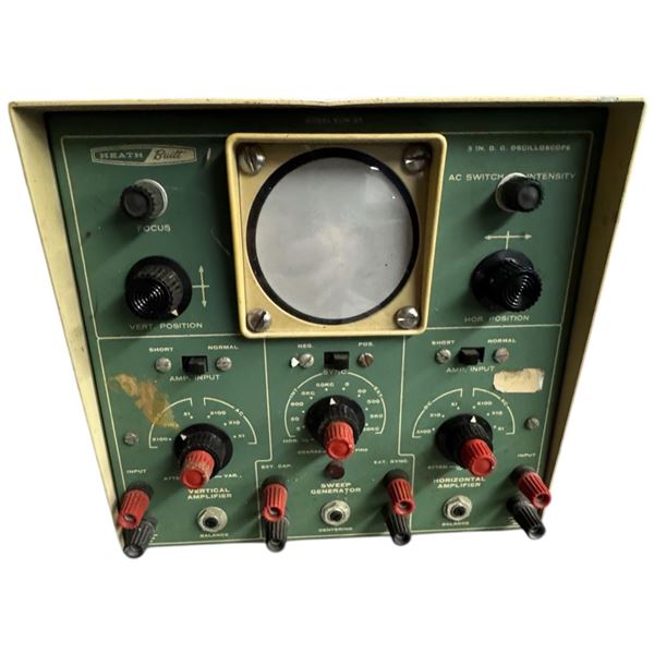 Heath Built Ocscilliscope