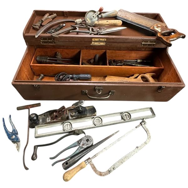 Vintage Toolbox and Tools