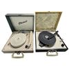 Image 1 : Pair of Brentwood Vintage Portable Record Players