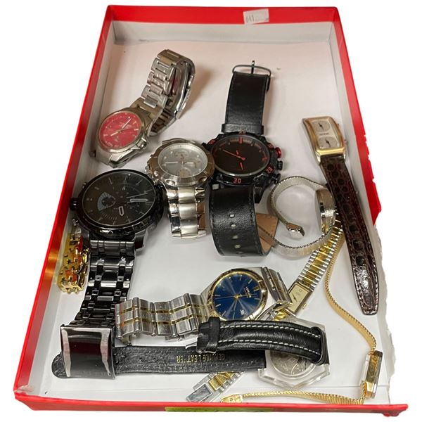 Tray of Assorted Watches