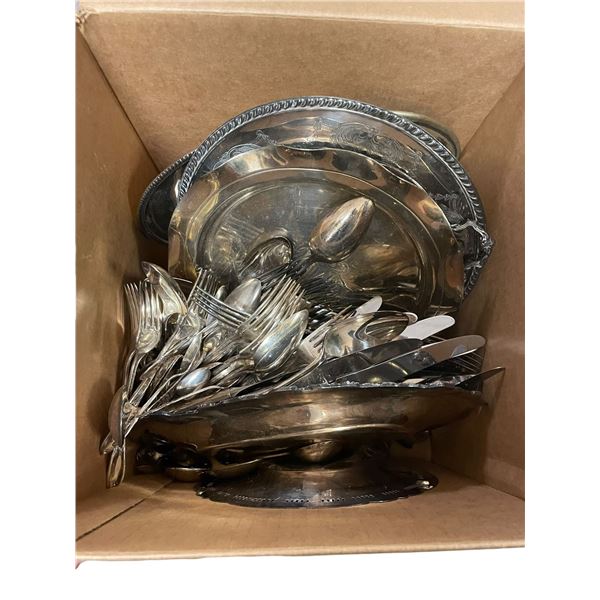 Large Collection of Silverplated Pieces
