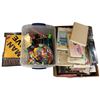 Image 1 : Assorted Collection of Various Cartoon Character Items and Box of DVD/VHS/CD's and More
