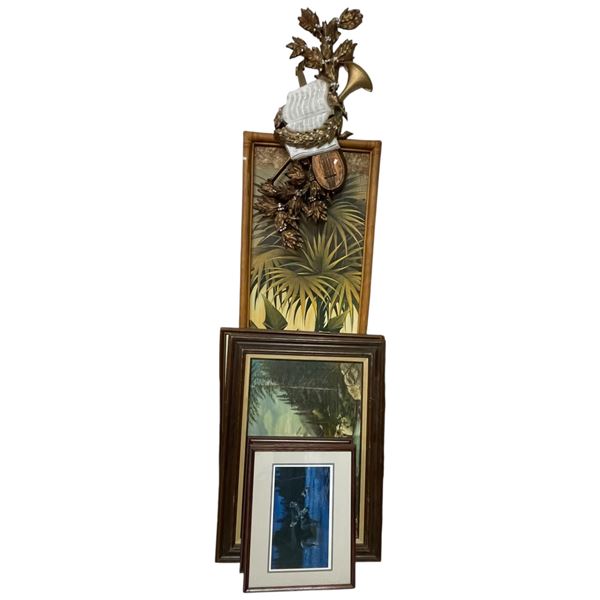 Large Lot of Framed Artwork, Various Sizes, Subject, Styles and Artists