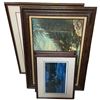 Image 4 : Large Lot of Framed Artwork, Various Sizes, Subject, Styles and Artists