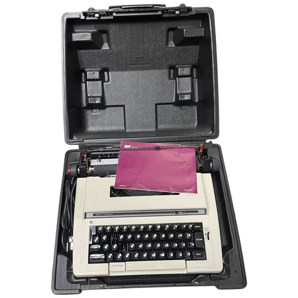Vintage Smith-Corona Portable Electric Typewriter