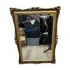 Image 1 : Large Wood Framed Wall Mirror * 31" x 44"