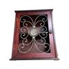 Image 1 : Small Wood Curio Cabinet (8" x 14" x 18" tall)