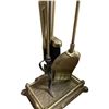 Image 3 : Brass Fire Place Tools on Stand * One handle needs repair