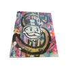 Image 1 : 2021 Signed J. K. Graffiti Style Painting on Canvas of "Mr. Monopoly" (24" x 30" stretched canvas)