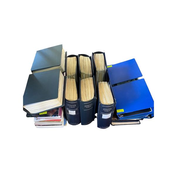 Large Collection of Postage Stamps, Stamp Books and Binders