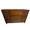 Image 3 : Mid-Century Solid Wood Sideboard (20" x 50" x 34" tall)