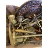 Image 2 : Box of Brass Decorative Items