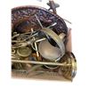 Image 3 : Box of Brass Decorative Items