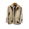 Image 1 : Coldwater Creek Faux Suede Winter Coat * Size l