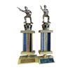 Image 3 : 3 Vintage Marksman Trophies & 1 Motor Cross Trophy
