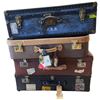 Image 1 : 4 Large Vintage Suitcases