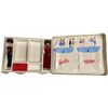 Image 3 : 2-pcs 1960s Straight Leg Bubble Cut Barbies, 4-pcs Extra Dolls & Midge Doll Case