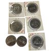 Image 1 : 7 Canadian One  Dollar Coins (1968 - 1974 * all years included)