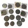 Image 2 : 2 x 1971 & 9 x 1972 US Eisenhower Dollar Coins & 4 Kennedy Half Dollars* All Circulated Denver Mint