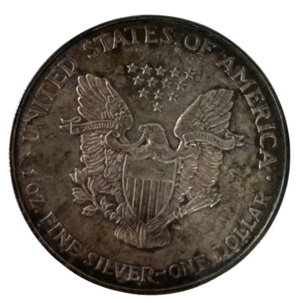 1996 Fine Silver US Silver Eagle Dollar * One Troy Ounce * Tax Exempt