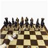 Image 10 : Saladin Vs Crusaders Chess Set: Historical Resin Figures  18x18"