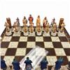 Image 9 : Saladin Vs Crusaders Chess Set: Historical Resin Figures  18x18"