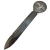 Image 1 : Christofel France Silver Plated Letter Opener from Falconry Design (Engraved to Mr. T. Takei)