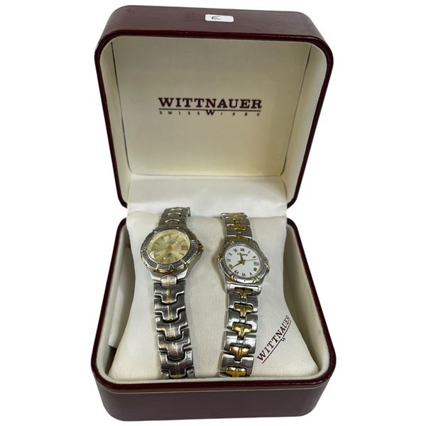 Ladies Wittnauer and Fossil Watch in Wittnauer Case * Preowned