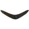 Image 1 : Prouds Sterling Silver 5"  Boomerang with Blue Fire Opal Gemstone (Total weight: 20 grams)