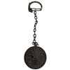 Image 1 : 1957 Austrian 80% Silver 25 Schilling Coin on 90% Silver Keychain  (weight of coin without chain is