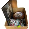 Image 1 : Box If Decorative Plates, Toys Posters and More