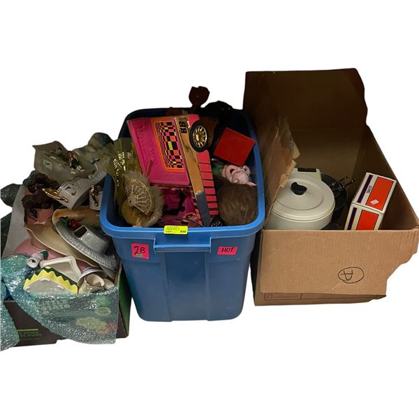 Shelf Lot of Porcelain, Toys and Much More