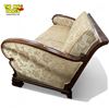 Image 2 : Beautiful 3pc Antique SolId Oak Horse Hair Sofa Couch Set