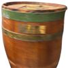 Image 3 : Rustic Ballot Box Barrel Total Height is 20"