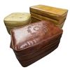 Image 1 : Trio of Vinyl Ottomans