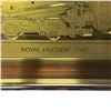 Image 4 : 4 Framed Metal Etching of the Royal Hudson 2860 Steam Locomotive by D. Melton 1993 22x8.5"