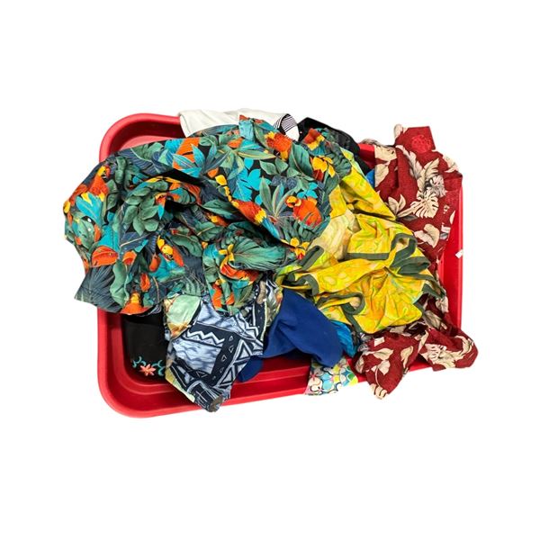 Clothing Lot: Hawaiian Shirts, Aprons and More
